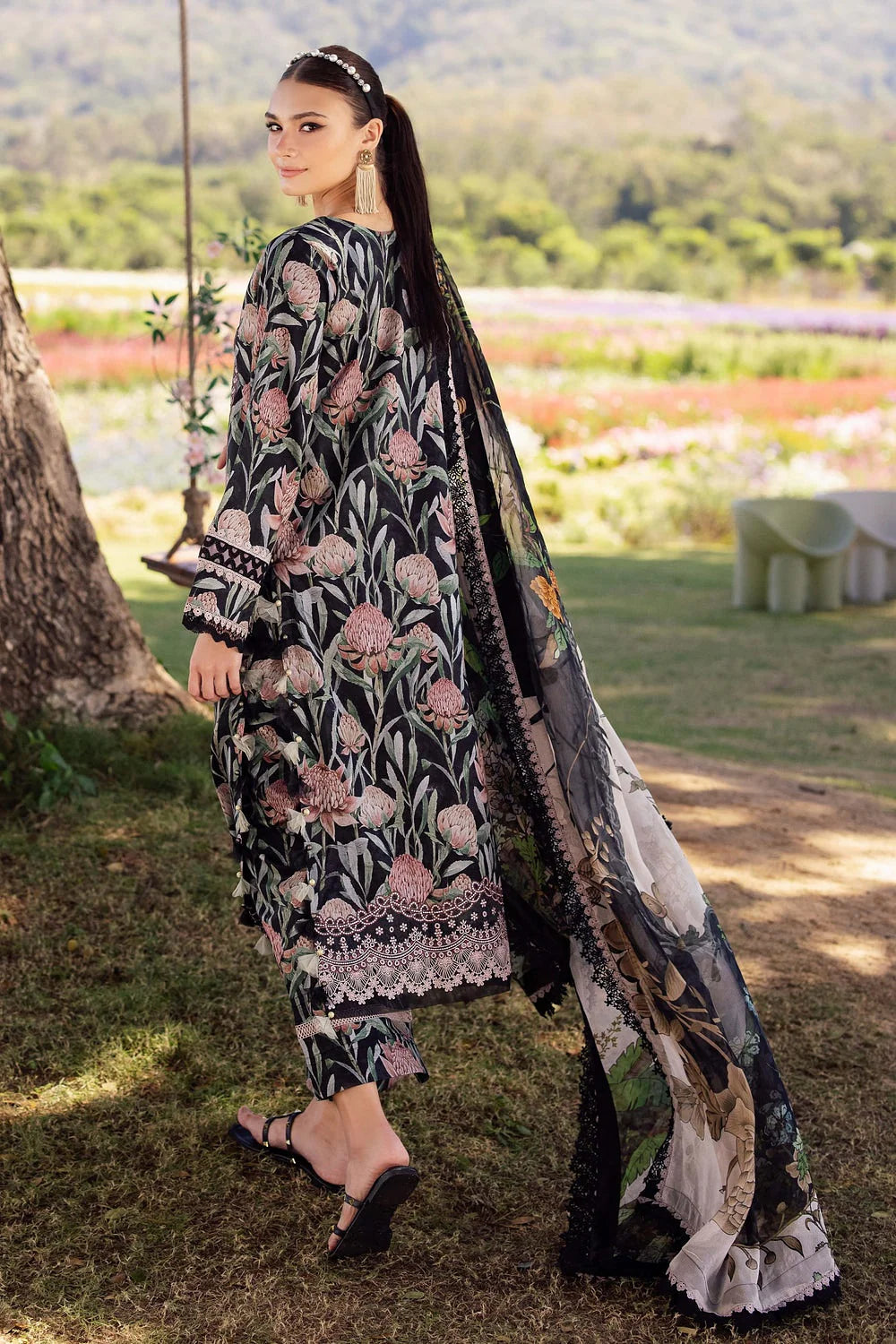 Jade Flora 3 Pc Lawn Embroidered Collection 2025 - 20761