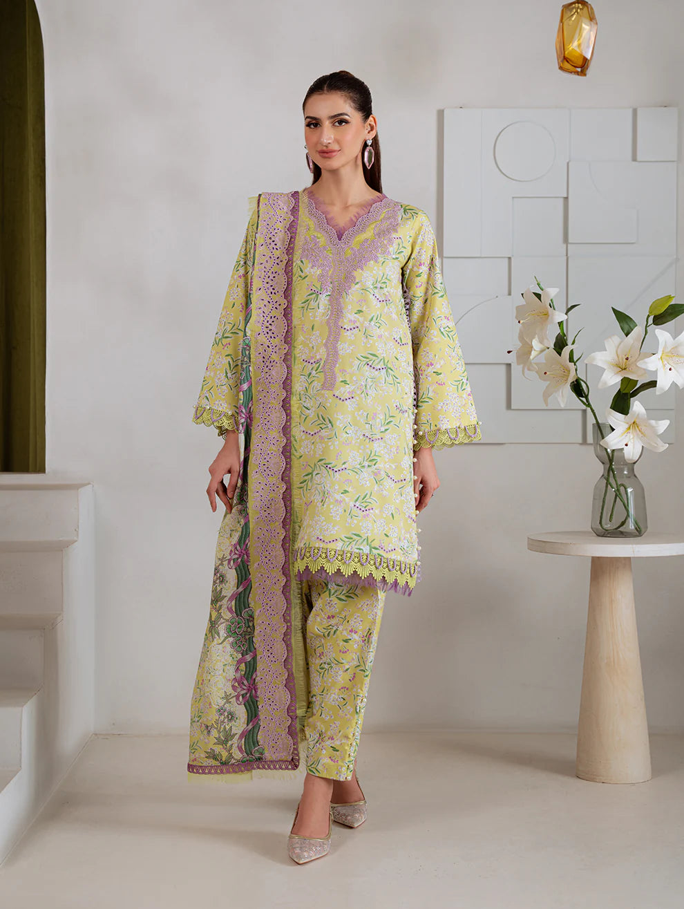 BAGH WHISPERS OF BLOOM BY JADE UNSTITCHED'26 | 20781