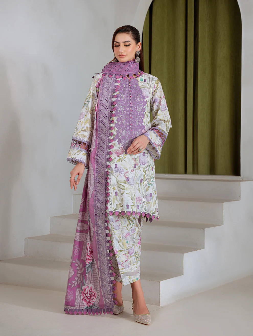 BAGH WHISPERS OF BLOOM BY JADE UNSTITCHED'26 | 20783