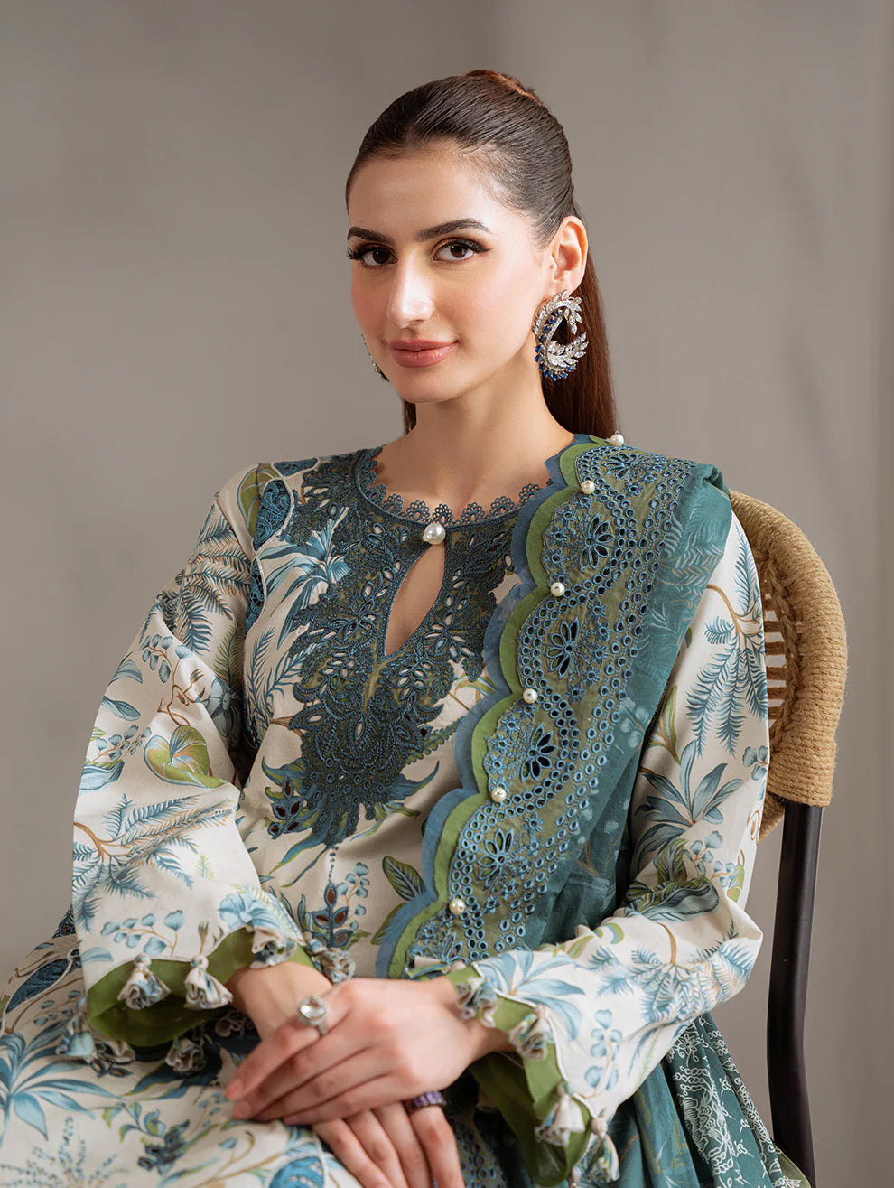 BAGH WHISPERS OF BLOOM BY JADE UNSTITCHED'26 | 20785