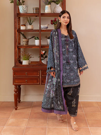 JADE LUMEA CAMBRIC EMBROIDERED UNSTITCHED'26| D4