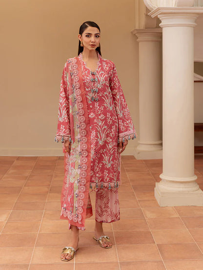 JADE LUMEA CAMBRIC EMBROIDERED UNSTITCHED'26| D1