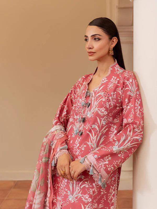 JADE LUMEA CAMBRIC EMBROIDERED UNSTITCHED'26| D1