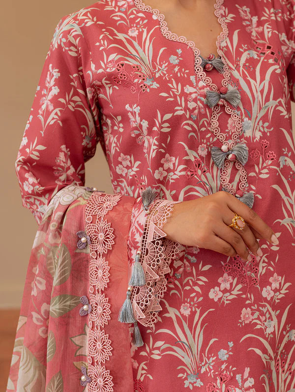 JADE LUMEA CAMBRIC EMBROIDERED UNSTITCHED'26| D1