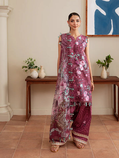 JADE LUMEA CAMBRIC EMBROIDERED UNSTITCHED'26| D2