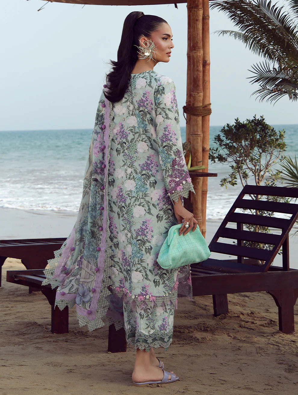 JADE FLORA PRINTED UNSTITCHED'26| WILDFLOWER MIST