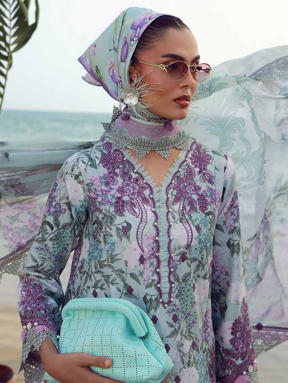 JADE FLORA PRINTED UNSTITCHED'26| WILDFLOWER MIST