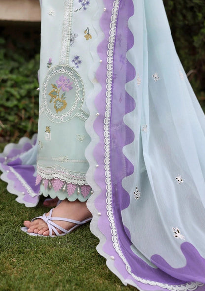 SARDINIA EMB LAWN EID EDIT'26 UNSTITCHED MISTY MORNING - 1702