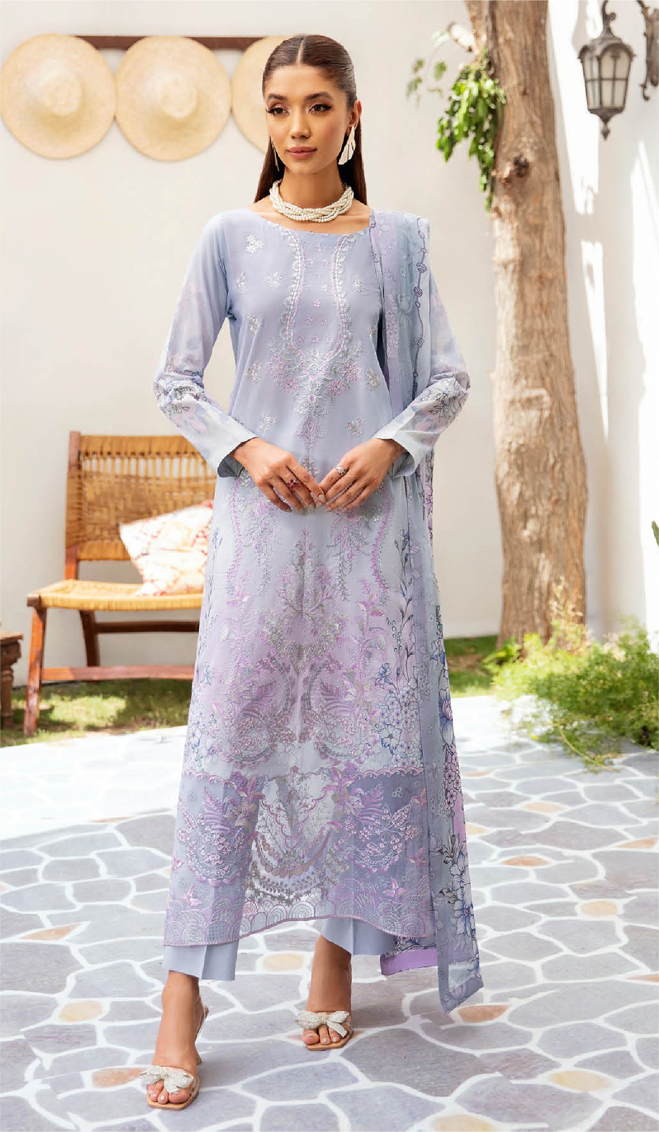 Ramsha Mashaal Luxury Lawn Vol-12-L-1211