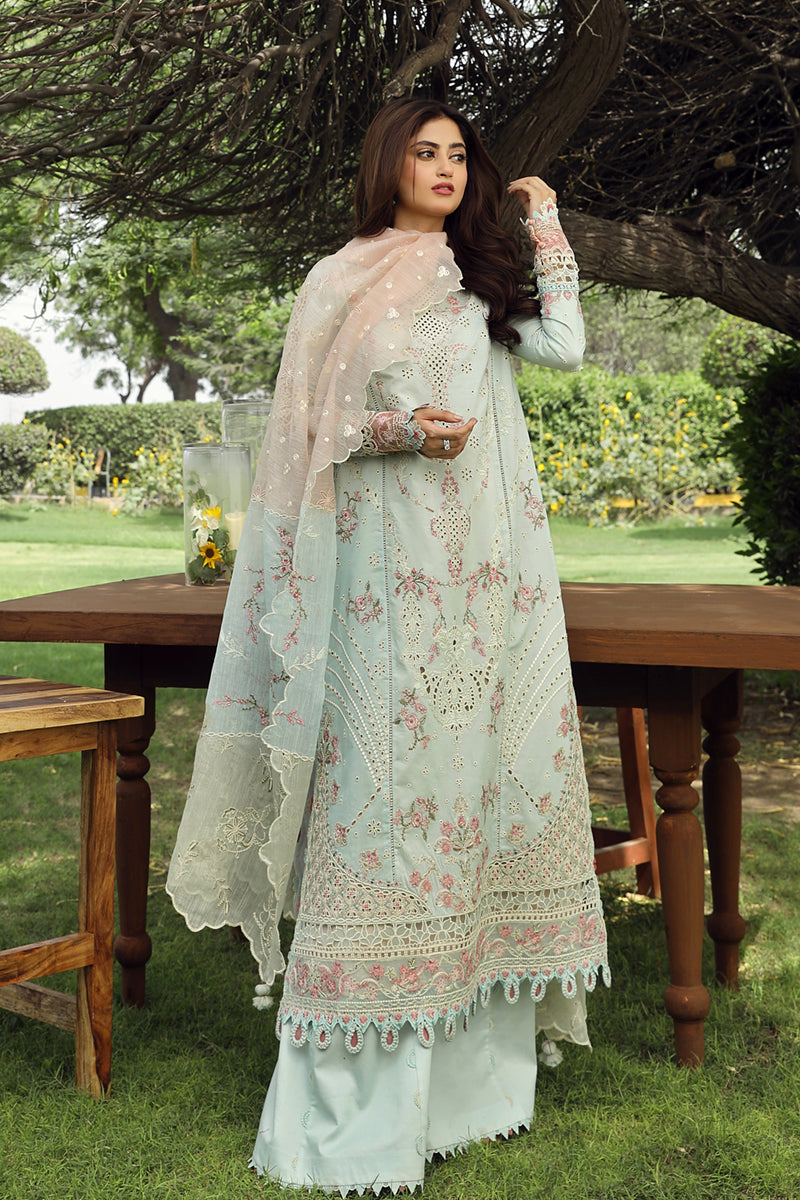 Qalamkar Festival Lawn Collection 2024 – PS-01 ALIZAY