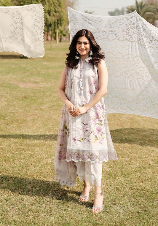 ZARQASH LUXE LAWN UNSTITCHED 2024 Collection 2024 – ZQ 3