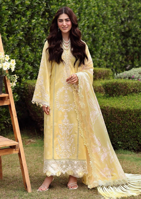 SARDINIA EMB LAWN EID EDIT'26 UNSTITCHED - SUNLIT TRAIL 1704
