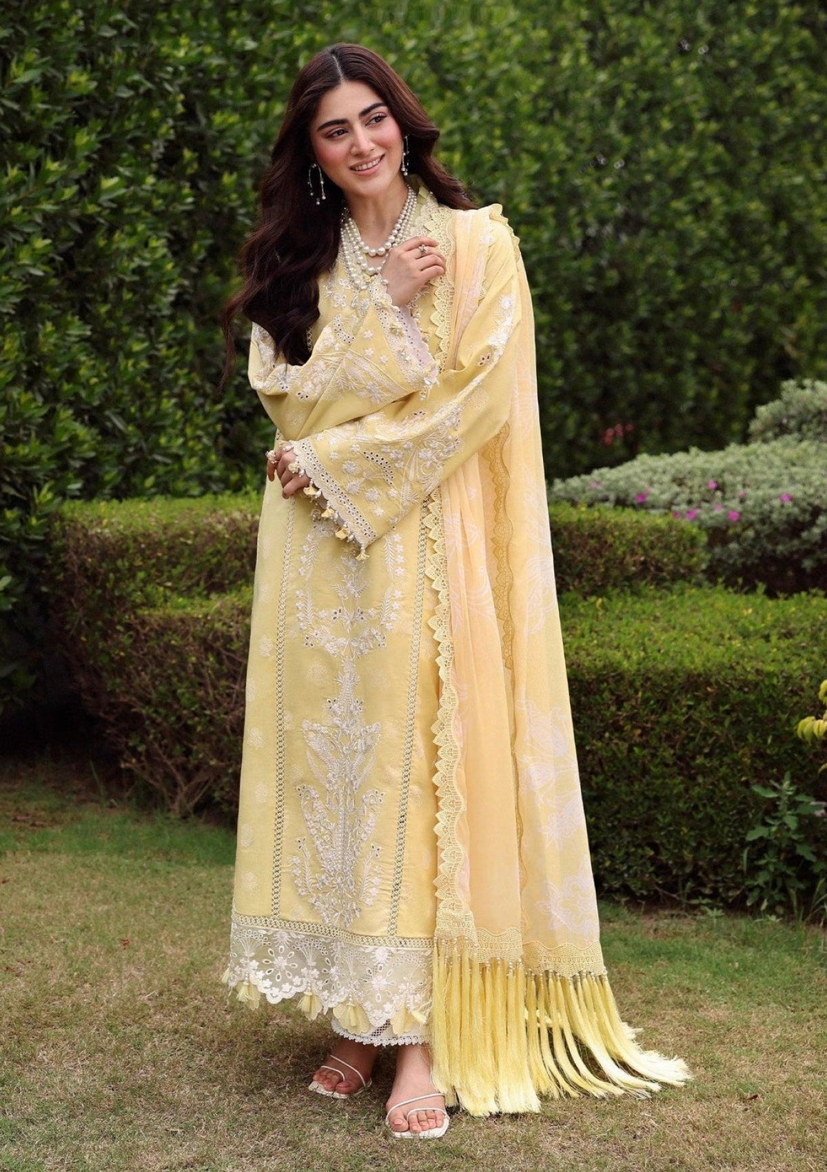 SARDINIA EMB LAWN EID EDIT'26 UNSTITCHED - SUNLIT TRAIL 1704
