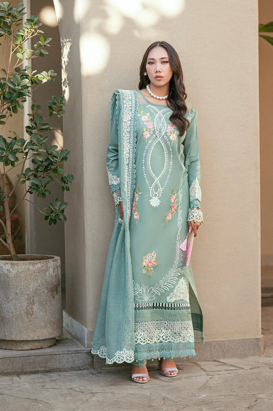 ANAYA BY SIDRA FAHAD LUXURY LAWN UNSTITCHED'26 | BAMBOO