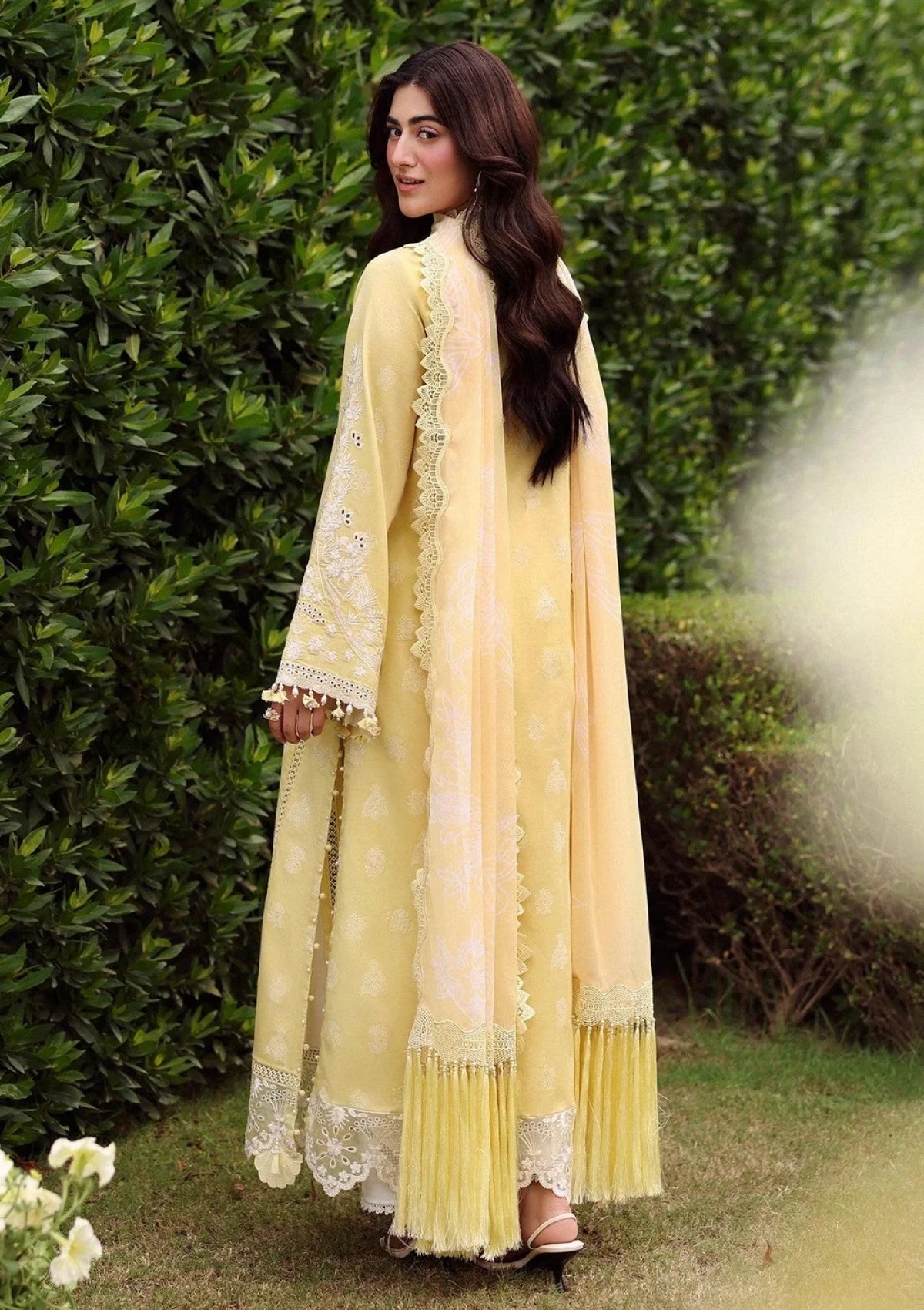 SARDINIA EMB LAWN EID EDIT'26 UNSTITCHED - SUNLIT TRAIL 1704