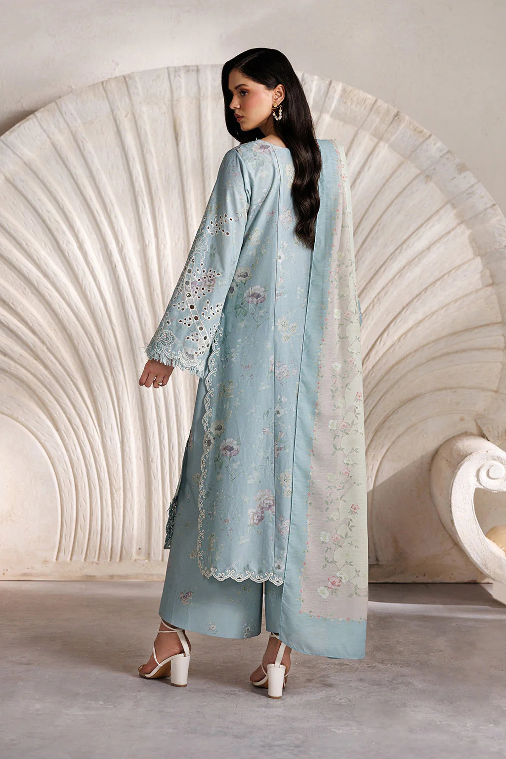 IZNIK FESTIVE LAWN UNSTITCHED '26 - IBE-10