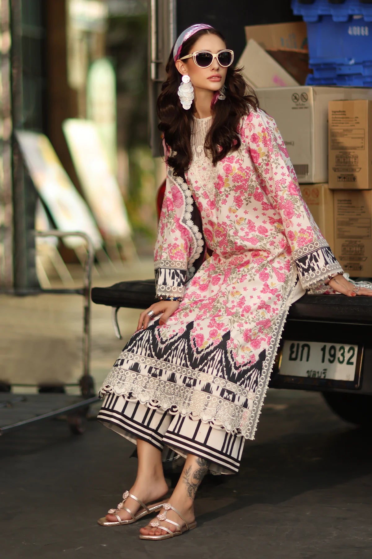 CHARIZMA COMBINATION EMBROIDERED VOL-1 UNSTITCHED'26| CC6-004