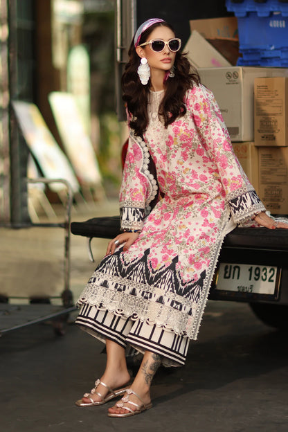 CHARIZMA COMBINATION EMBROIDERED VOL-1 UNSTITCHED'26| CC6-004