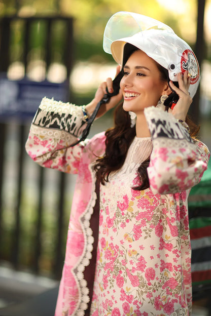 CHARIZMA COMBINATION EMBROIDERED VOL-1 UNSTITCHED'26| CC6-004