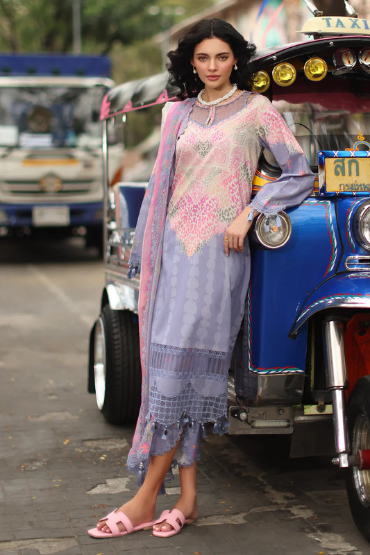 CHARIZMA COMBINATIONS LUXURY LAWN UNSTITCHED '26 VOL 03 - CC6-22