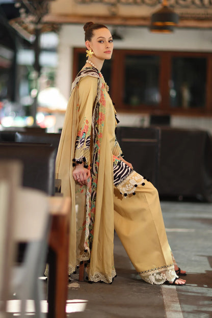 CHARIZMA COMBINATION EMBROIDERED VOL-1 UNSTITCHED'26| CC6-006