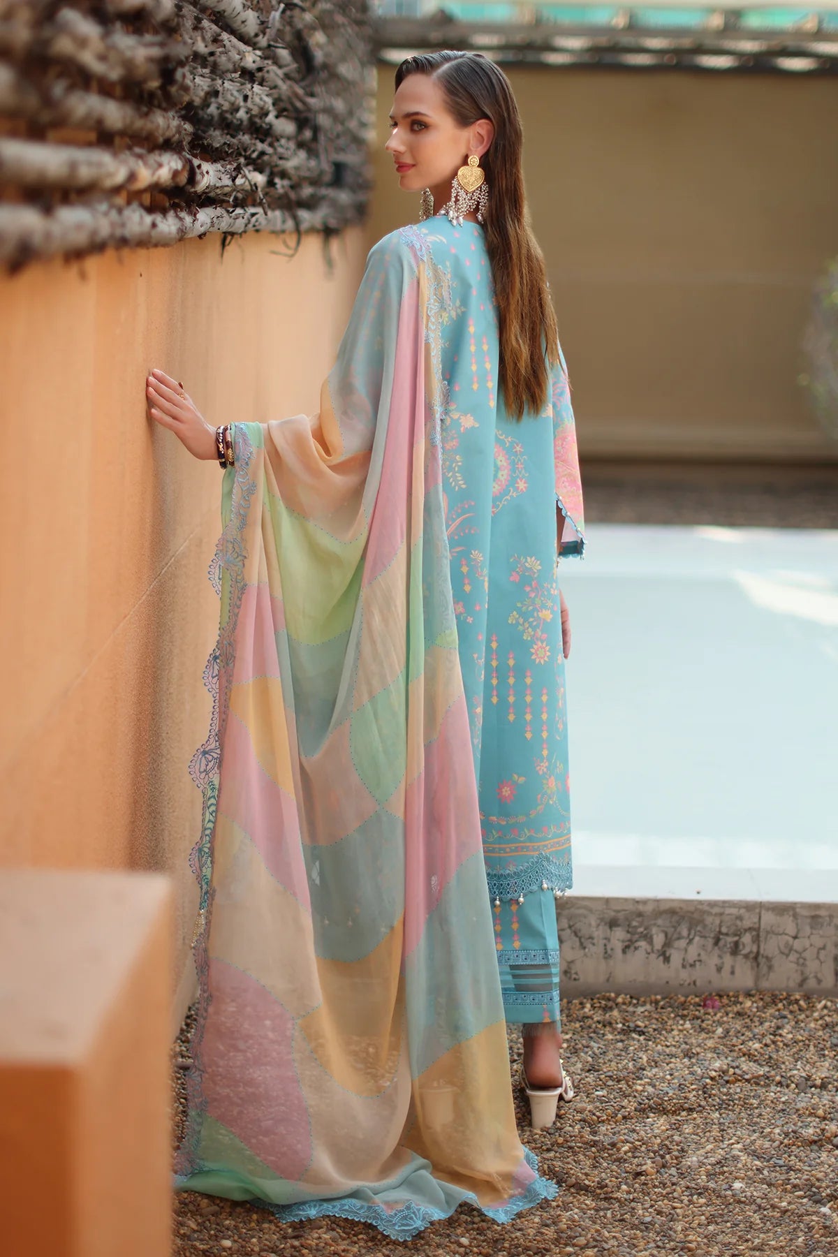 CHARIZMA COMBINATION EMBROIDERED VOL-1 UNSTITCHED'26| CC6-003