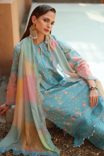 CHARIZMA COMBINATION EMBROIDERED VOL-1 UNSTITCHED'26| CC6-003