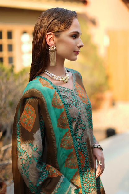 CHARIZMA COMBINATION EMBROIDERED VOL-1 UNSTITCHED'26| CC6-009