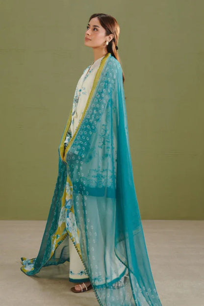 COCO PRINTS VOL-1 BY ZARA SHAHJAHAN UNSTITCHED'26| RIYA-2A