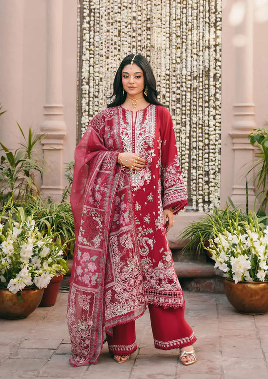 KAHF EK FASANA LUXURY LAWN UNSTITCHED'26| MAHRANI