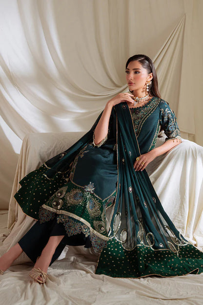 NUREH OMARA FESTIVE UNSTITCHED'26 | NEL-90