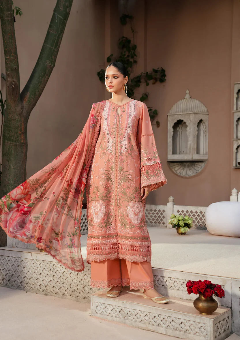 KAHF EK FASANA LUXURY LAWN UNSTITCHED'26| ADAA