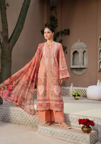 KAHF EK FASANA LUXURY LAWN UNSTITCHED'26| ADAA