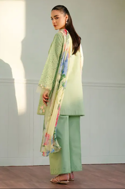 Coco by Zara Shahjahan Embroidered Lawn 2025 TINA - 3B