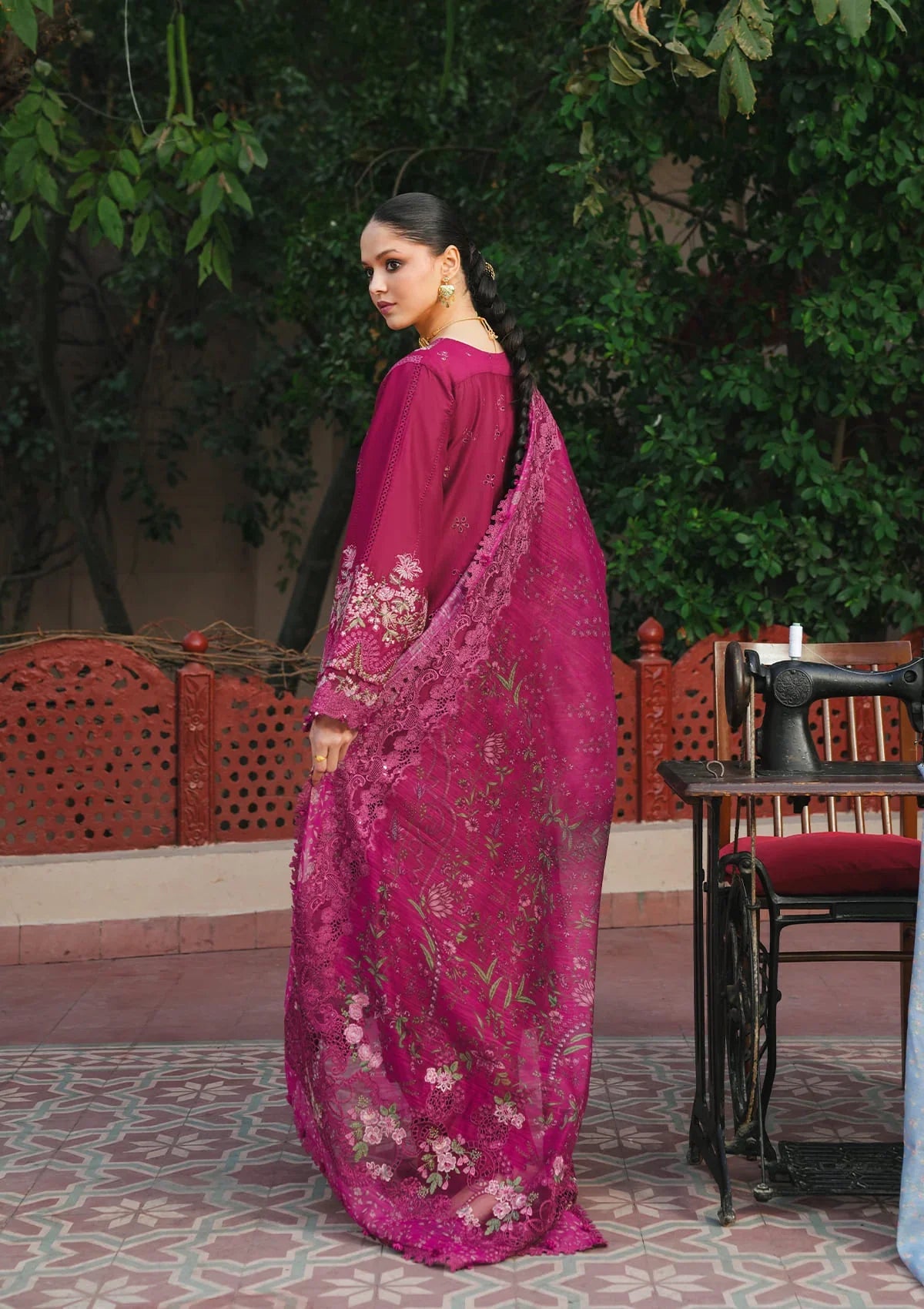 KAHF EK FASANA LUXURY LAWN UNSTITCHED'26| NAVELI