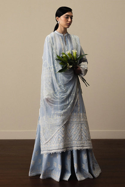 SATORI BY ZARA SHAHJAHAN UNSTITCHED'26 | AOYOMI-D1