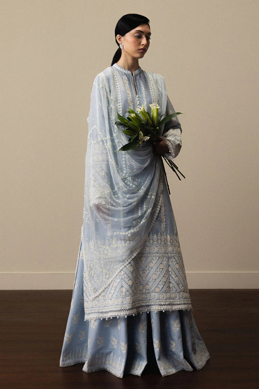 SATORI BY ZARA SHAHJAHAN UNSTITCHED'26 | AOYOMI-D1