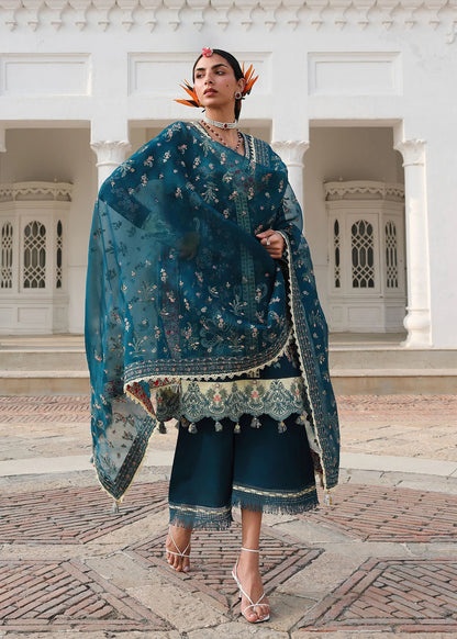 KALABAGH BY HUSSAIN REHAR UNSTITCHED'26| Azraq