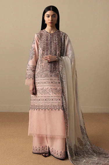 SATORI BY ZARA SHAHJAHAN UNSTITCHED'26 | AKAHANA-D11