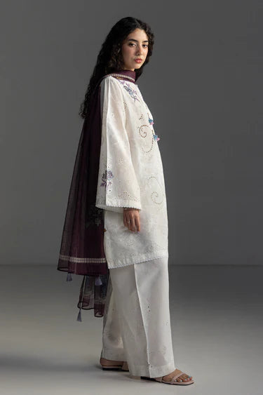 COCO BY ZARA SHAHJAHAN LAWN UNSTITCHED'26| SUNE-10B