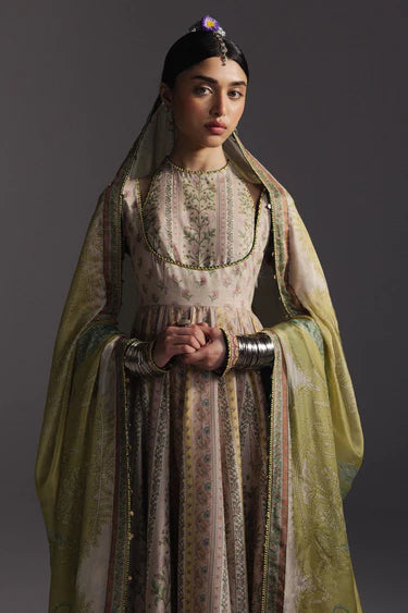 ANARKALI BY ZARA SHAHJAHAN UNSTITCHED'26| HOORAIN