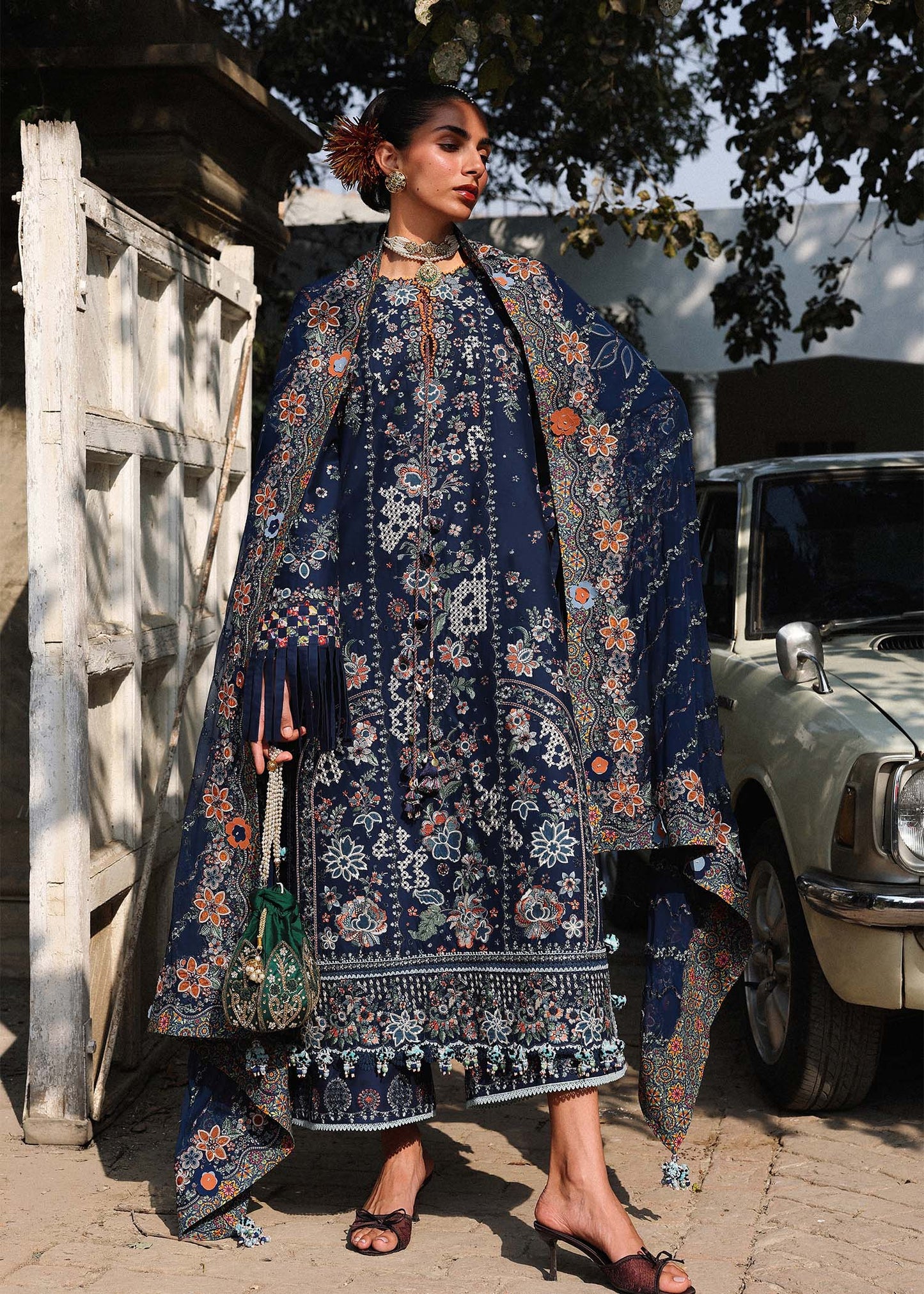 KALABAGH BY HUSSAIN REHAR UNSTITCHED'26| Amalfi
