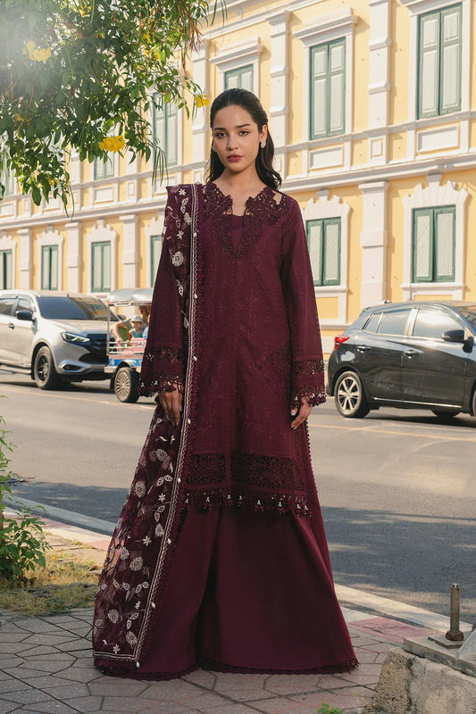 AFROZEH MULAQAAT FESTIVE LAWN UNSTITCHED'26| HAYA