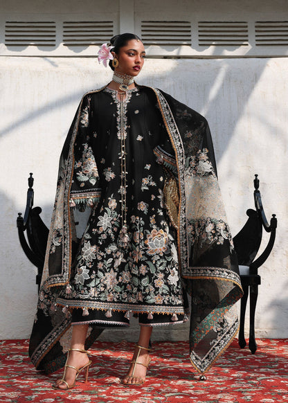 KALABAGH BY HUSSAIN REHAR UNSTITCHED'26| Sable