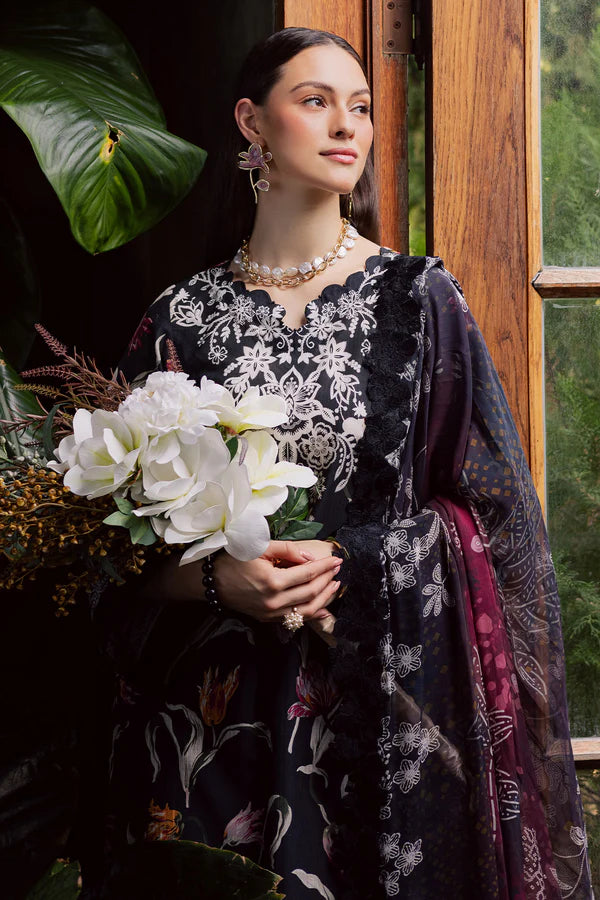 NUREH GARDENIA EMBROIDERED UNSTITCHED'26| NSG-214