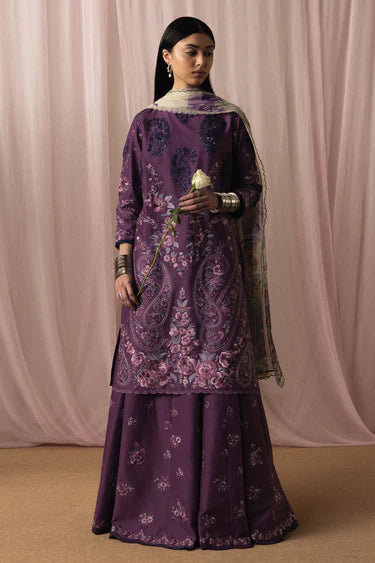 SATORI BY ZARA SHAHJAHAN UNSTITCHED'26 | SUMIRE-D2