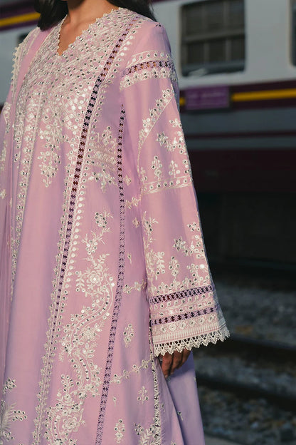 AFROZEH MULAQAAT FESTIVE LAWN UNSTITCHED'26| DILNASHEEN