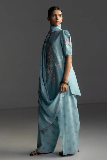 COCO BY ZARA SHAHJAHAN LAWN UNSTITCHED'26| EVIA-9B