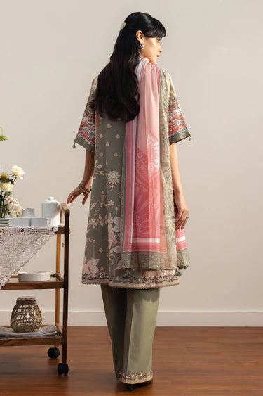 COCO PRINTS BY ZARA SHAHJAHAN UNSTITCHED'26| ZEN-10A