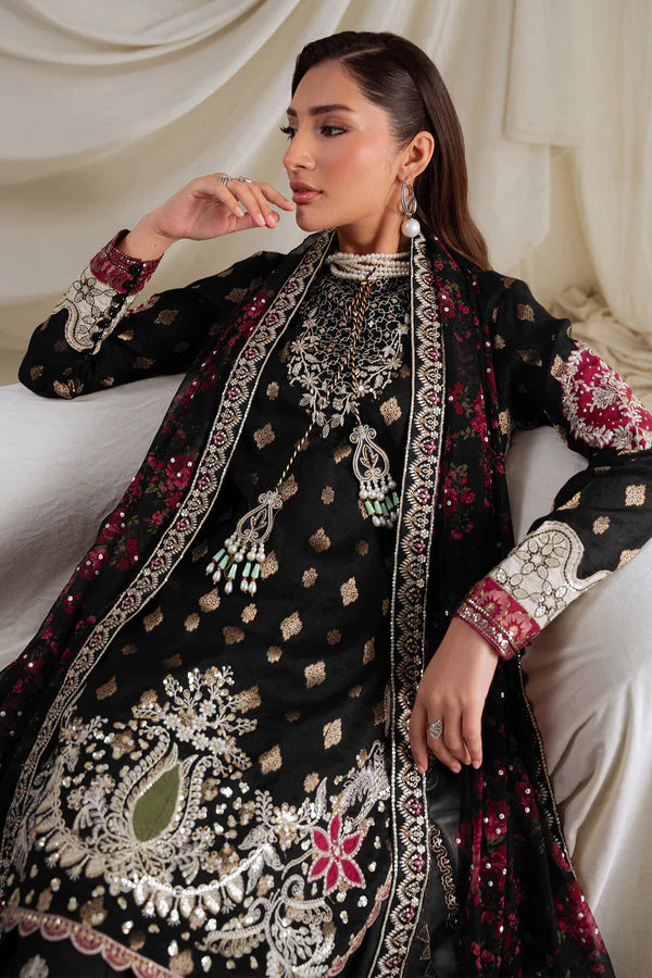 NUREH OMARA FESTIVE UNSTITCHED'26 | NEL-95